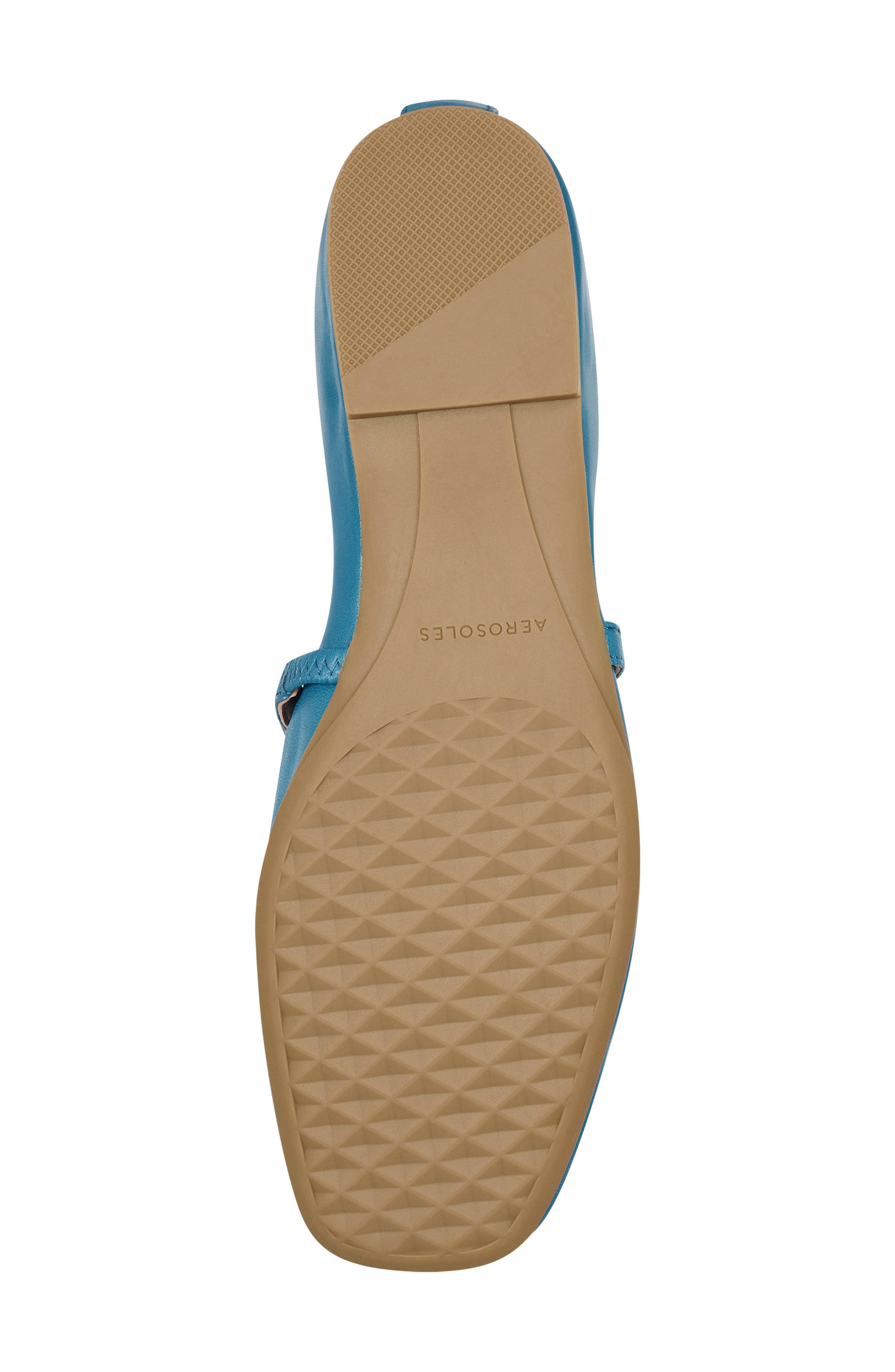Ramen Flat, Alternate, color, BLUE LEATHER