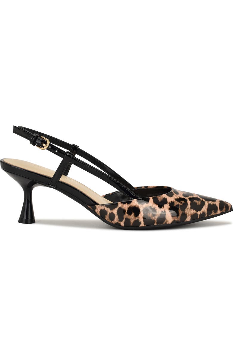 Nine West Rowen Slingback Pump, Alternate, color, Dark Natural 122