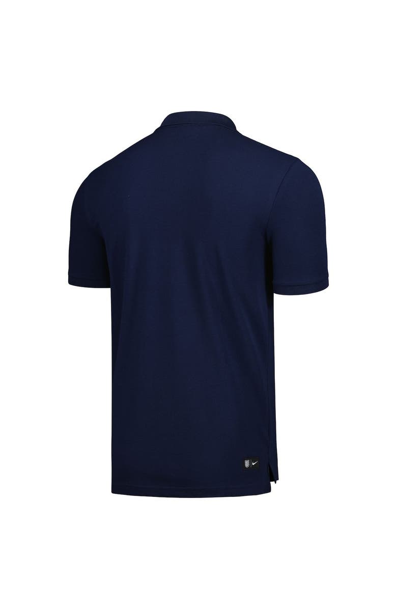 Nike Men's Nike Blue England National Team Pique Polo, Alternate, color, 