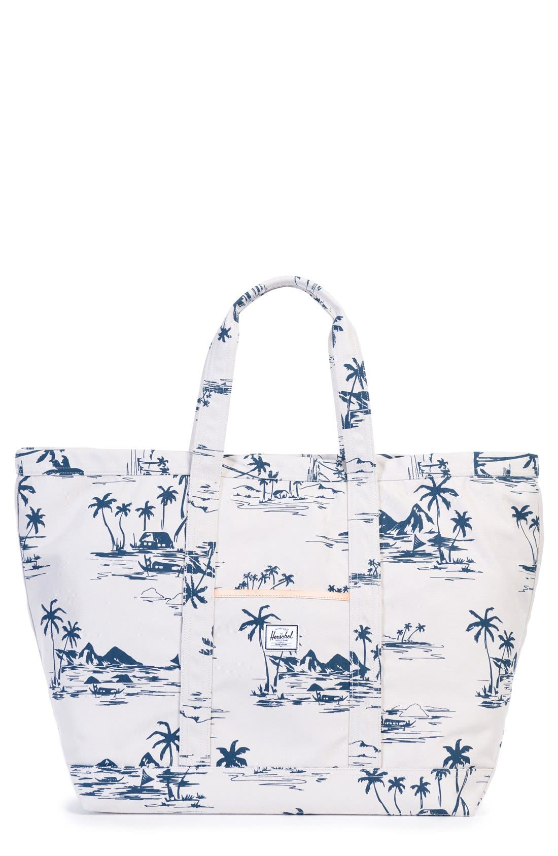 'Bamfield' Tote Bag, Main, color, SUN UP