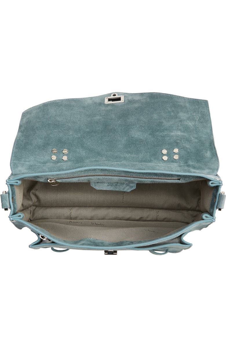 Proenza Schouler Medium PS1 Suede Crossbody Bag, Alternate, color,
