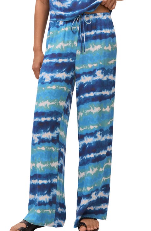 Tie Dye Drawstring Pants