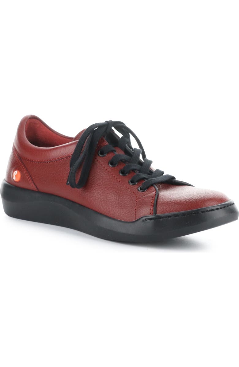 Softinos by Fly London Baio Sneaker, Main, color, 002 Red Floater Leather