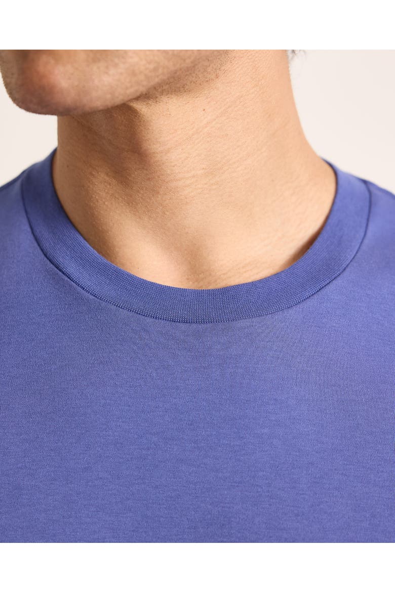 Ob Standard Easy Fit Interlock Cotton Jersey T-Shirt, Alternate, color, NIGHTFALL BLUE