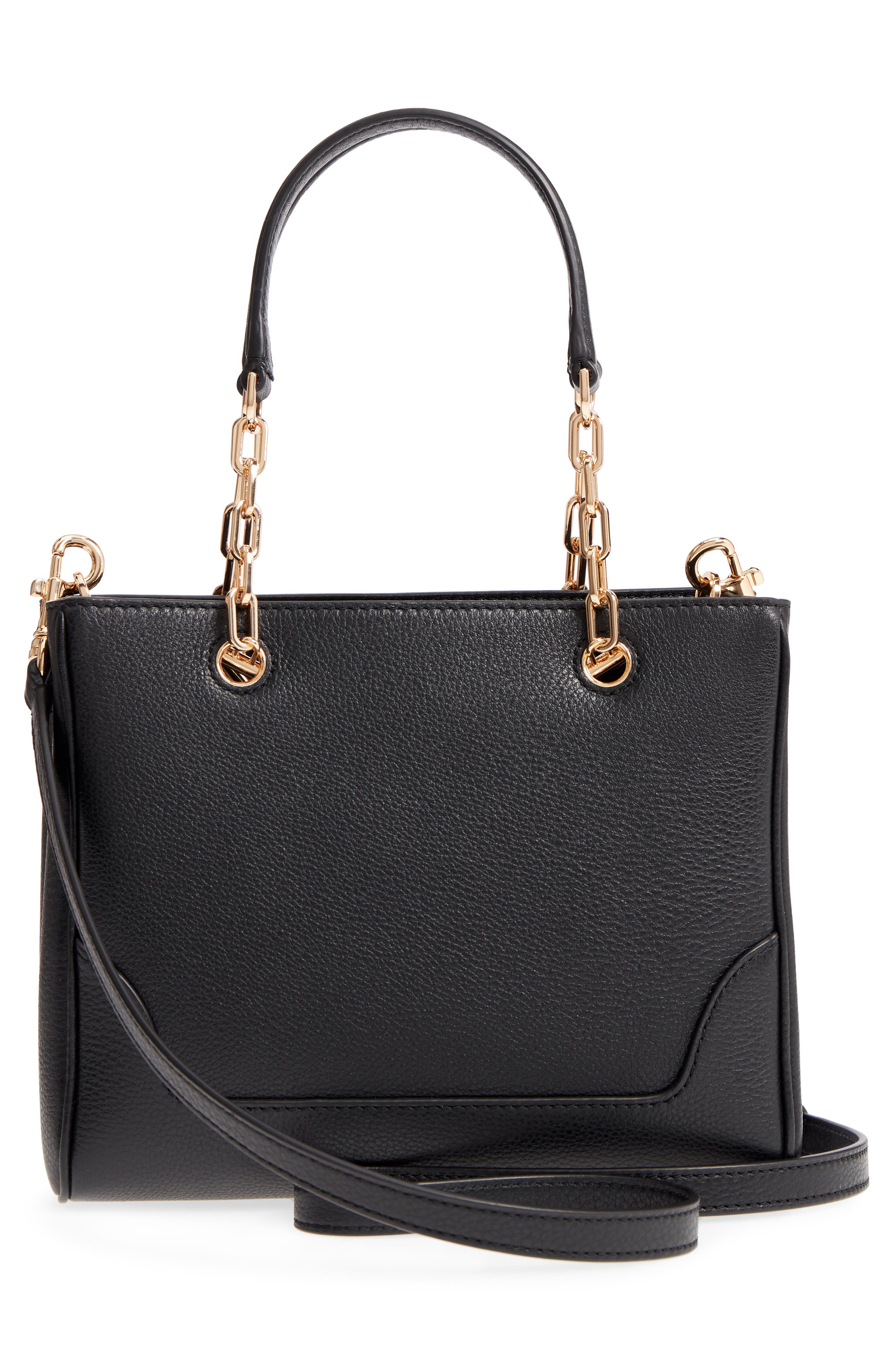 Tory Burch Small Marsden Leather Tote, Alternate, color, 