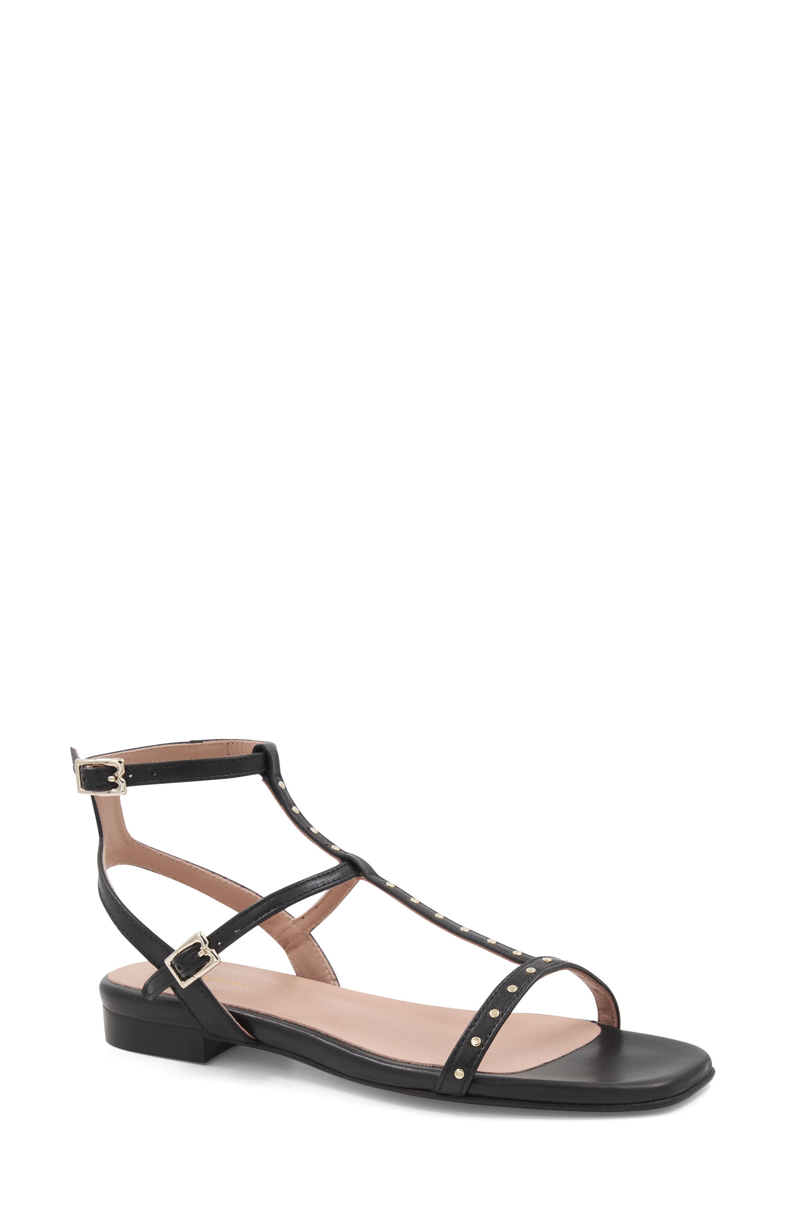 Bruno Magli Maya Strappy Sandal, Main, color, Black