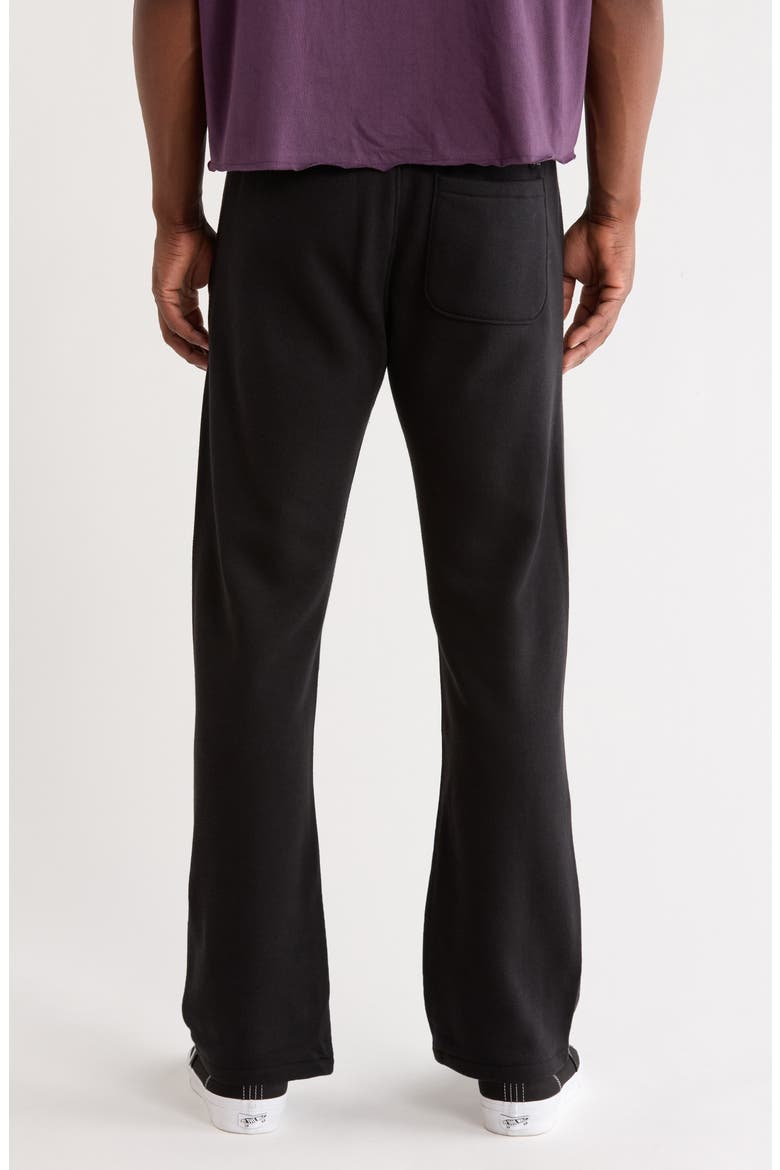 Johnny Straight Leg Sweatpants, Alternate, color, BLACK
