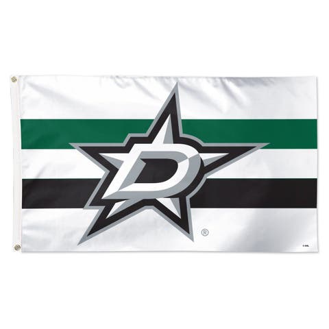 Dallas Stars 3' x 5' Horizontal Stripe Deluxe Single-Sided Flag