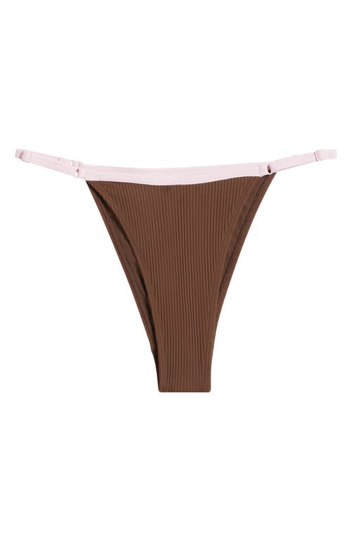 PACSUN PACSUN BREE RIB BIKINI BOTTOMS