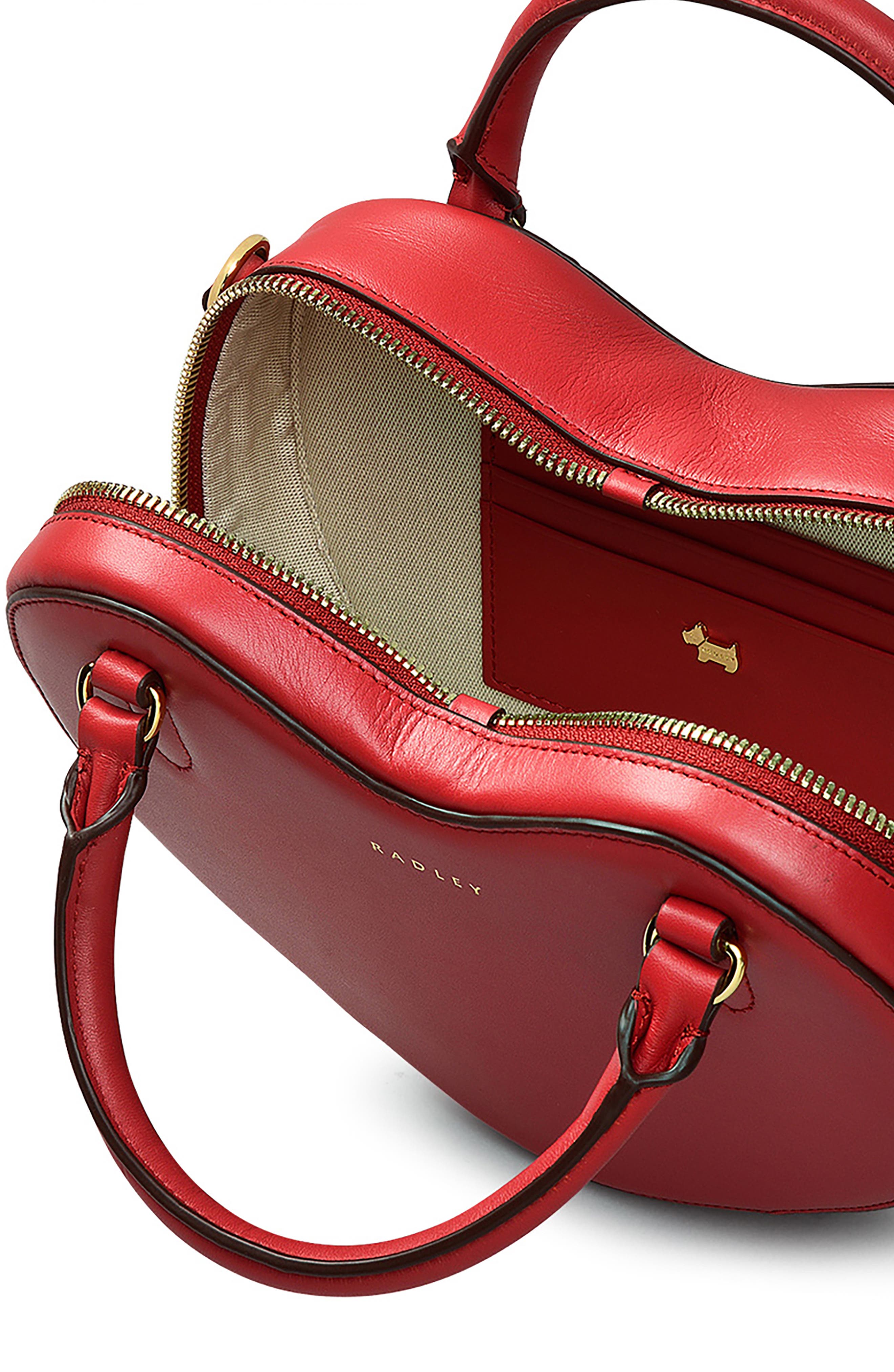 Radley Small Valentine's Crossbody Bag, Alternate, color, Crimson