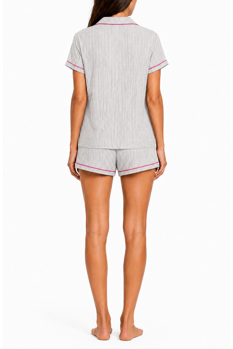 Dixie Short Pajamas, Alternate, color, 1/ 4 STRIPE GREY
