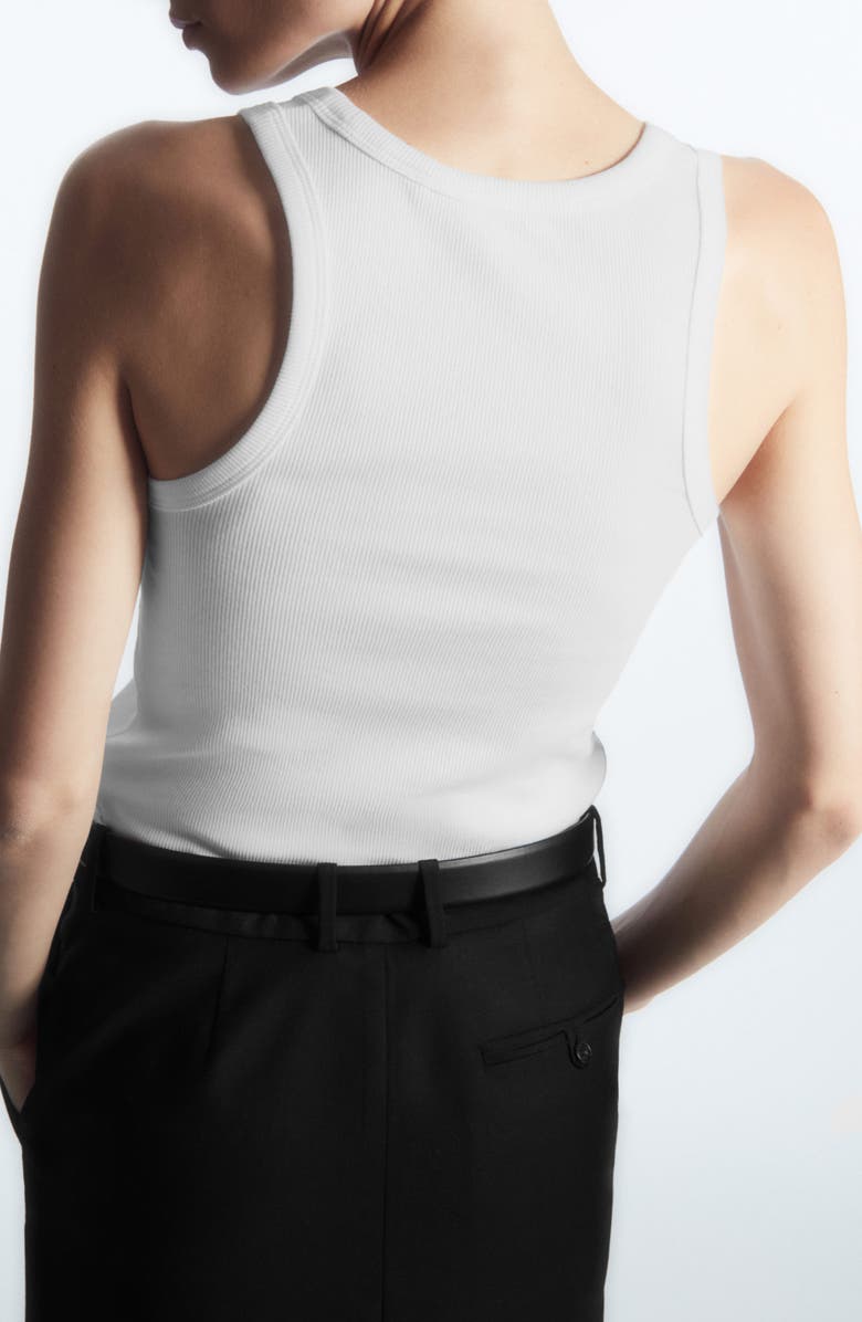 COS Cotton Rib Tank, Alternate, color, 