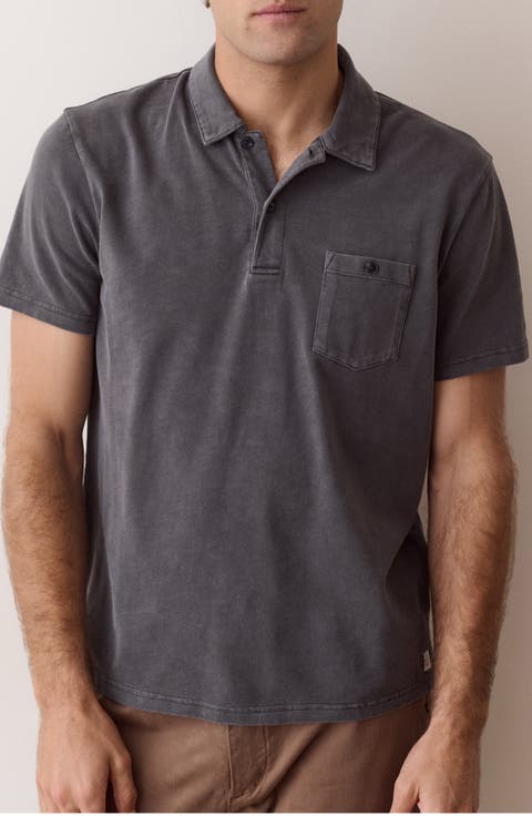 Luxe Slub Organic Cotton Pocket Polo