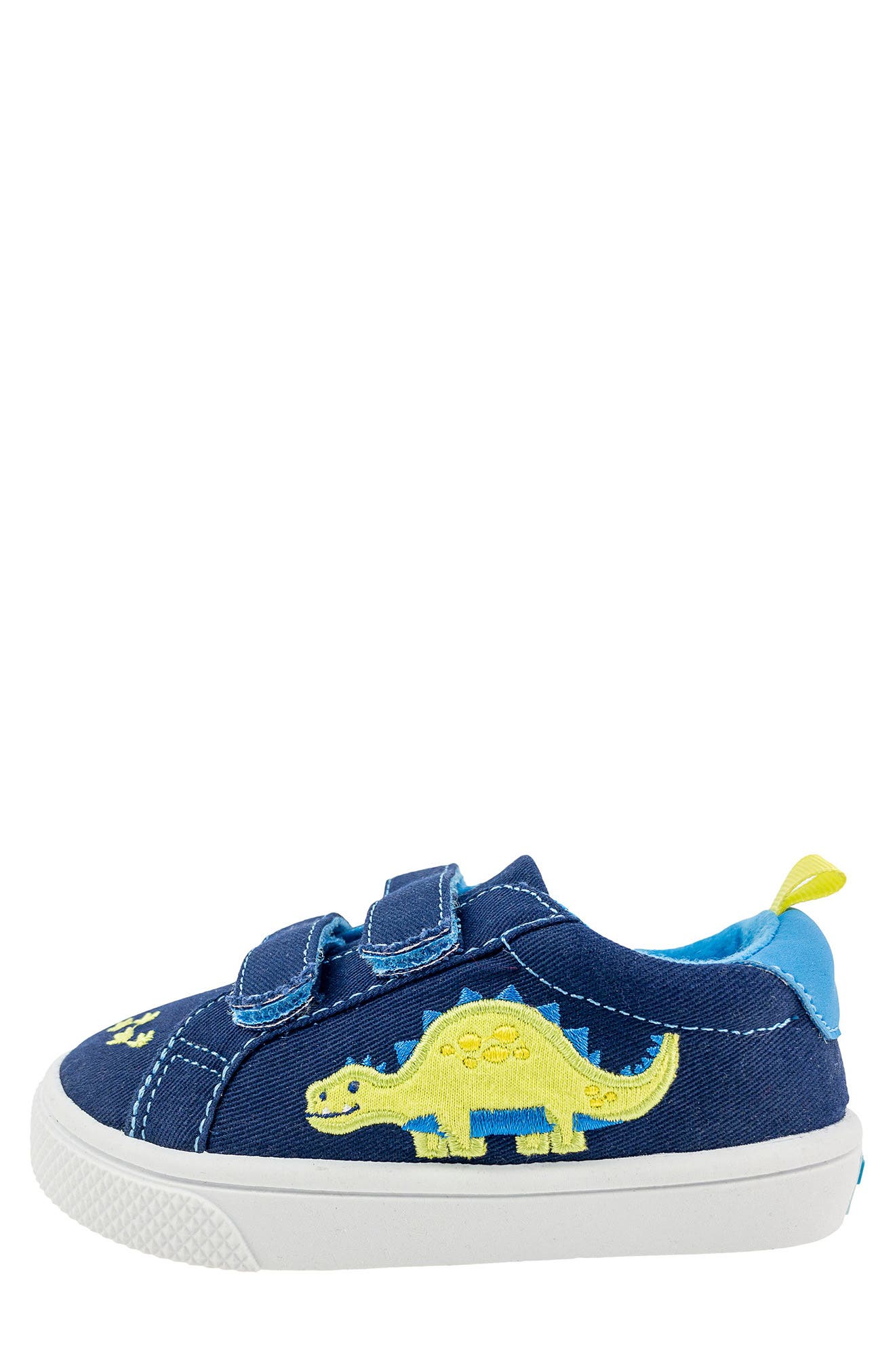 RAINBOW DAZE Dino Double Strap Athletic Sneaker, Alternate, color, Blue