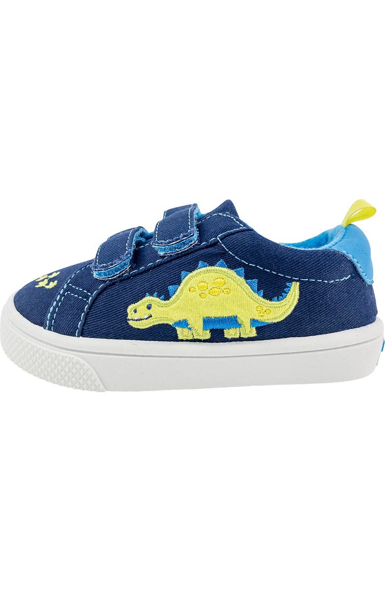 RAINBOW DAZE Dino Double Strap Athletic Sneaker, Alternate, color, Blue