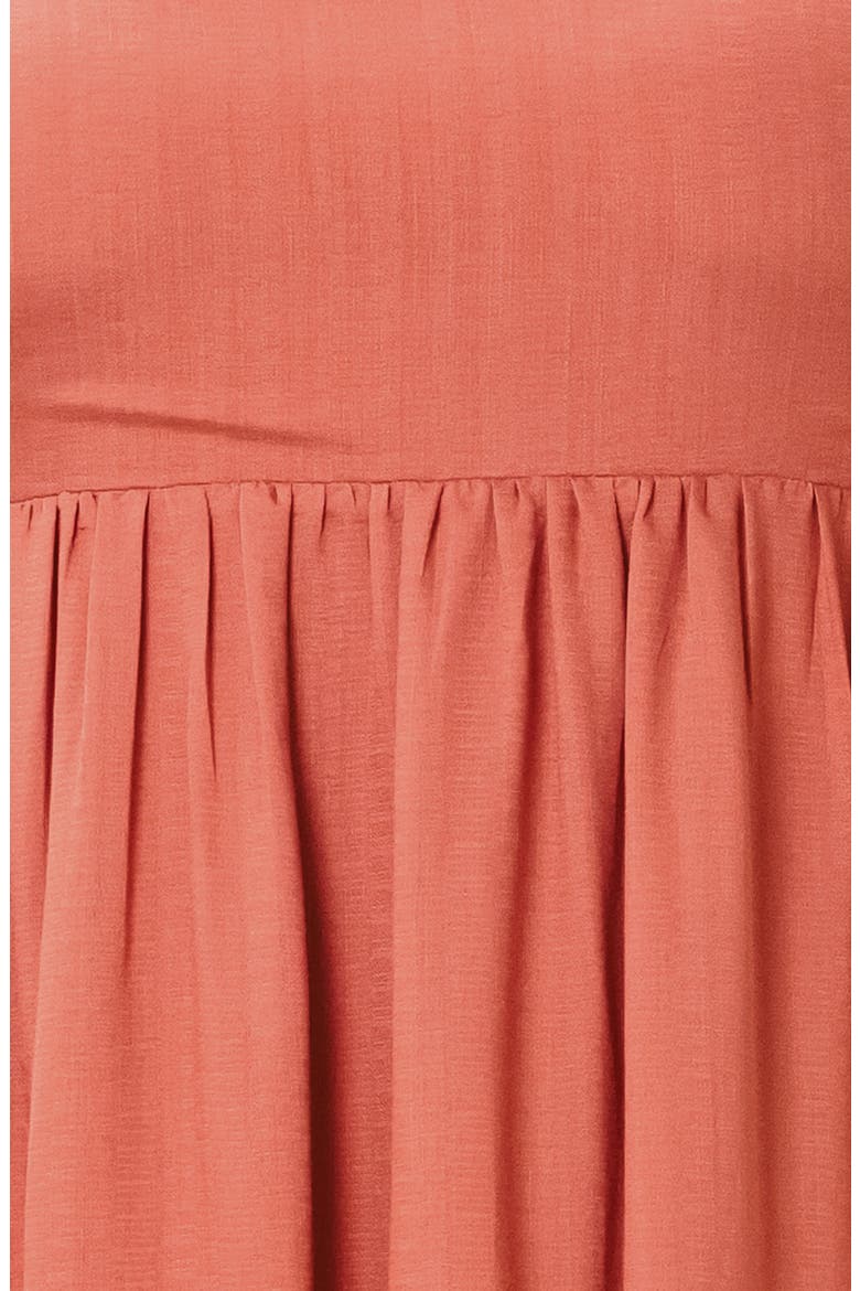 Sleeveless Maxi Dress, Alternate, color, BRONZE