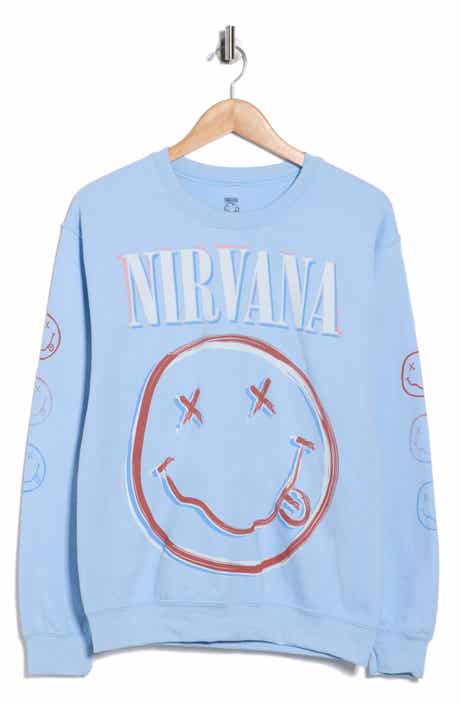 Merch Traffic Nirvana Cotton Blend Sweatshirt