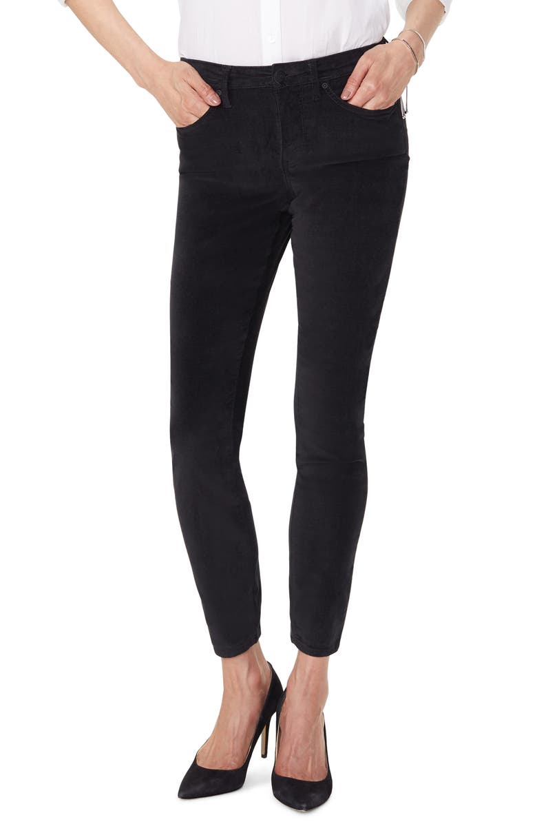NYDJ Ami Stretch Velvet Skinny Pants, Main, color,