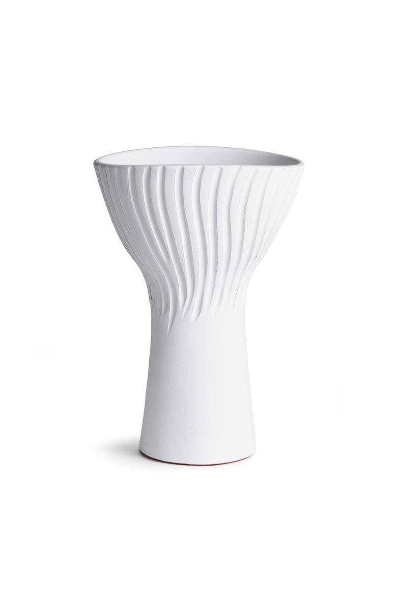 Larson Vase Tall, Main, color, White