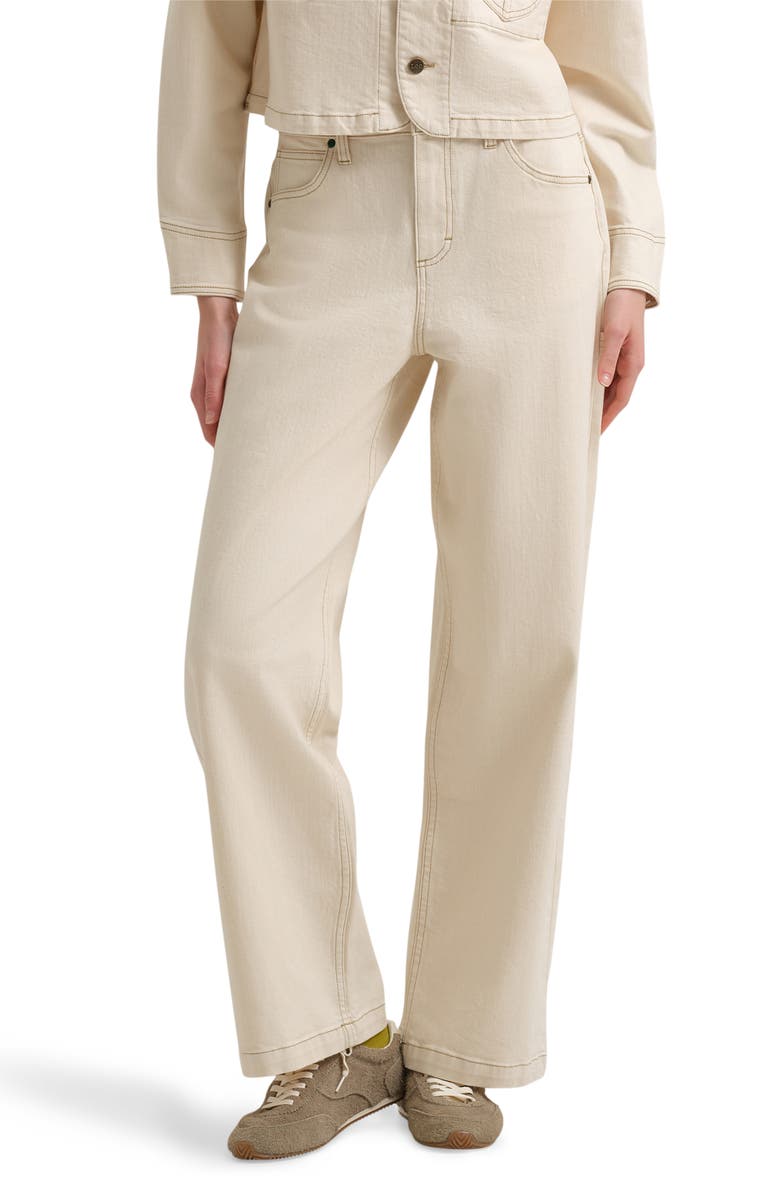 Lee x Crayola Carpenter Straight Leg Jeans, Main, color, Ecru