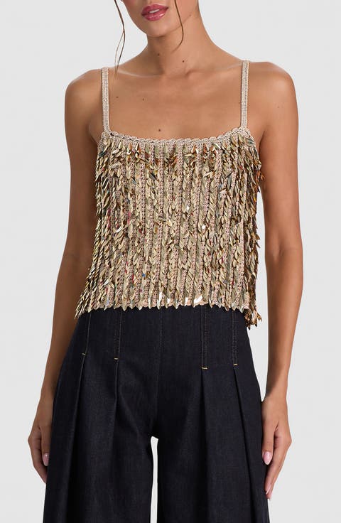Nicolette Sequin Camisole