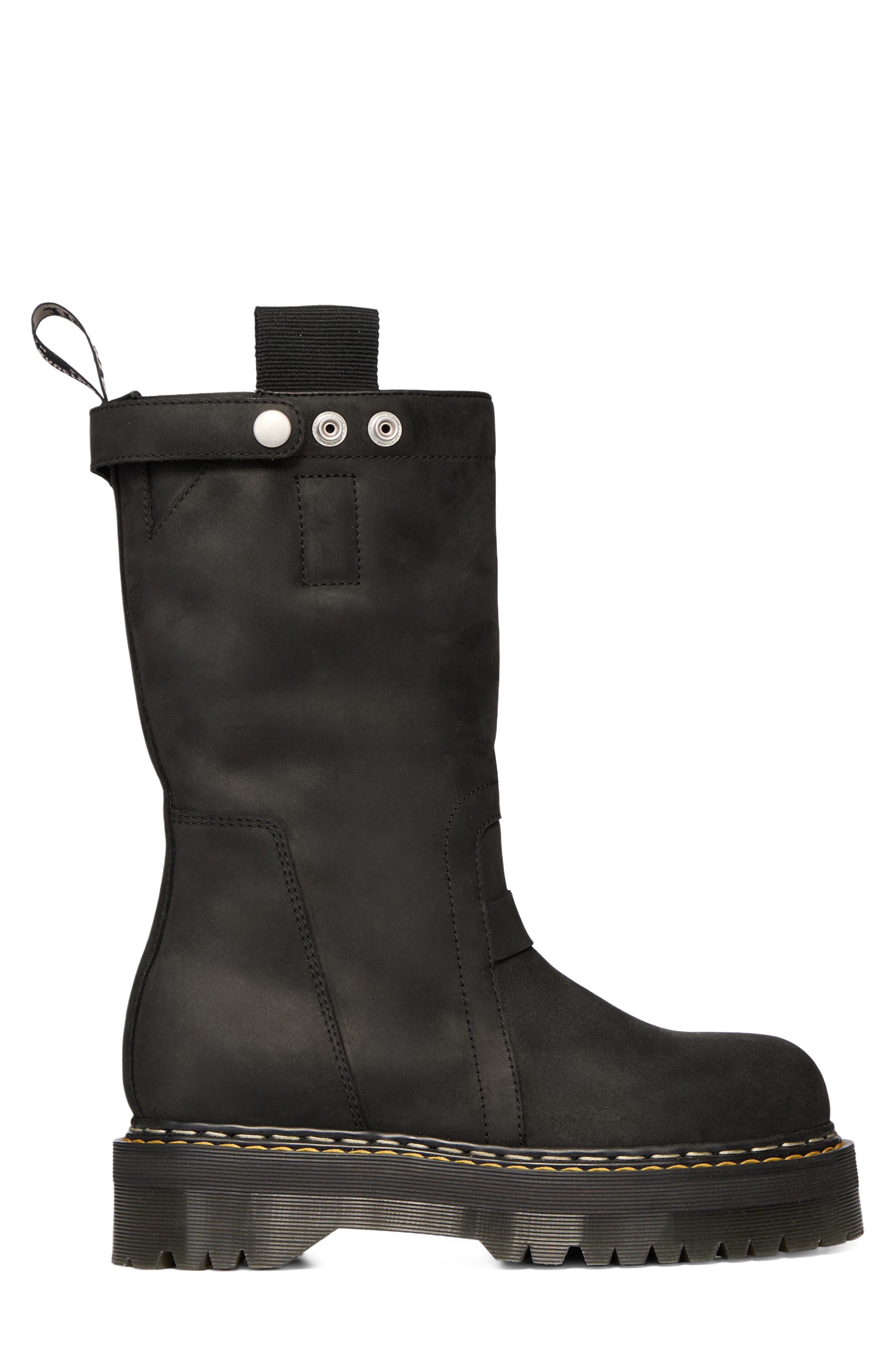 x Dr. Martens Quad Sole Pull-On Boot, Alternate, color, BLACK