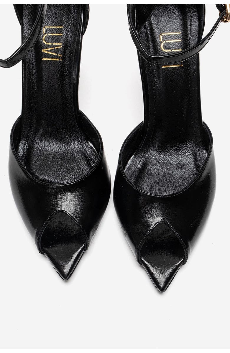 Prologue Shoes Dona Stiletto Pump, Alternate, color, Black