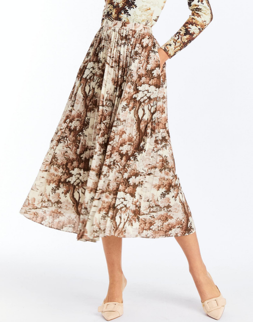 Mestiza New York Daniella Midi Skirt In Multi