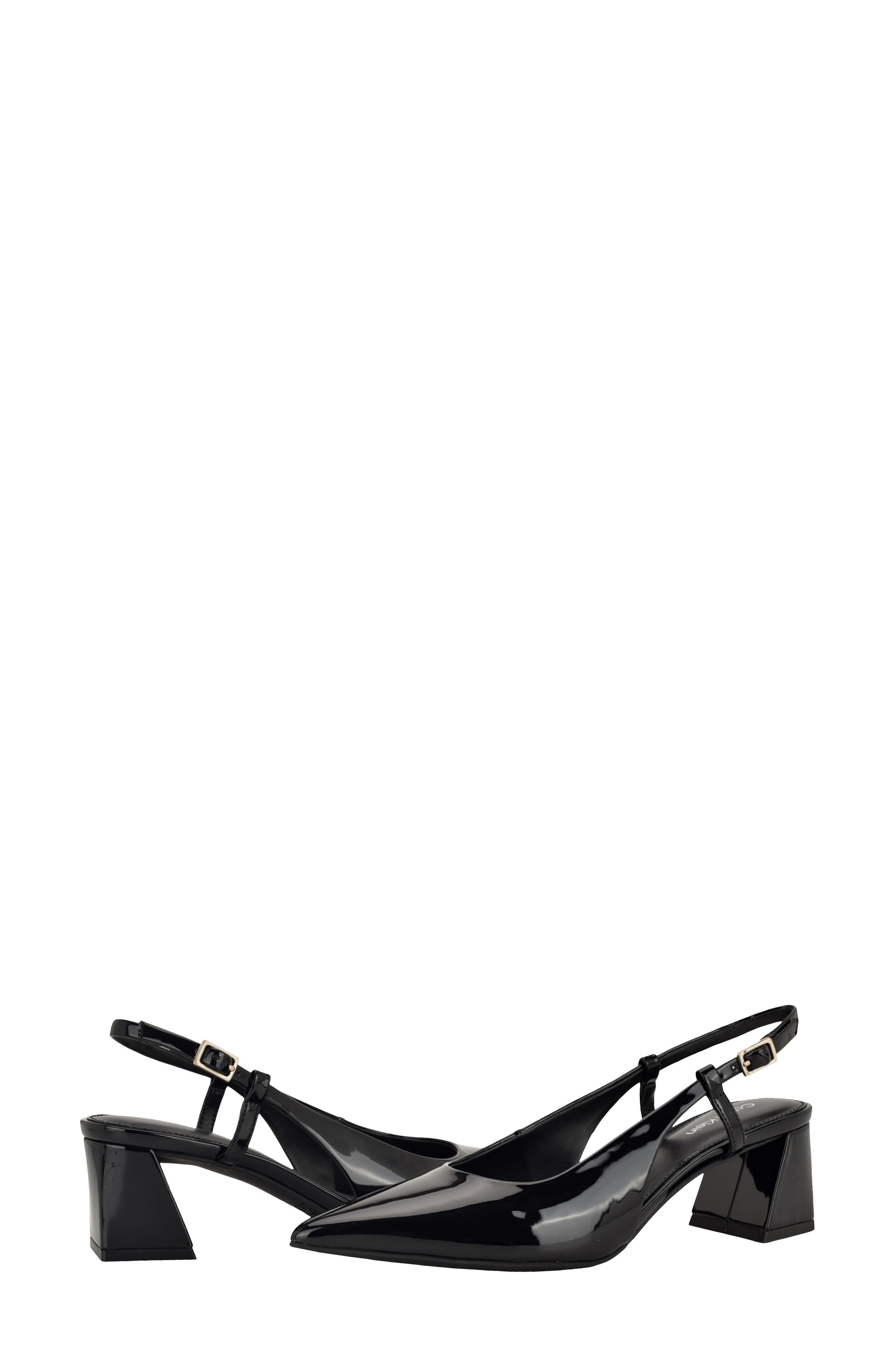 Calvin Klein Susie Slingback Pump, Alternate, color, Black