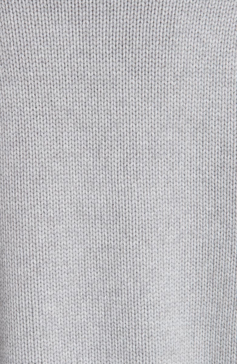 Mansur Gavriel Rib Trim Cashmere Sweater, Alternate, color, 