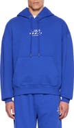 L/AB C/O OFF-WHITE Diagonal Stripe Logo Cotton French Terry Graphic Hoodie