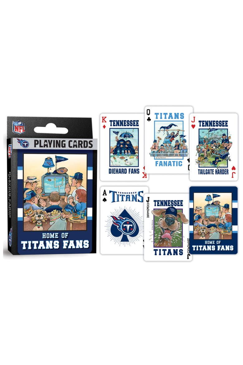 Tennessee Titans Fan Deck Playing Cards, Alternate, color, Multicolor