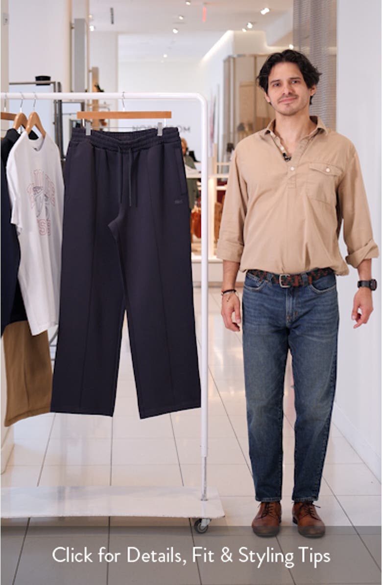 Loose Wide Leg Track Pants, sales video thumbnail