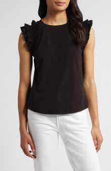 Ruffle Sleeve Top