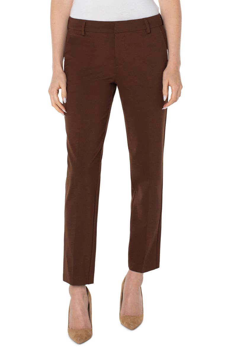 Kelsey Knit Trousers, Main, color, BROWNSTONE