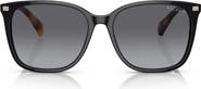 RALPH 56mm Polarized Square Sunglasses