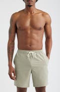 Nordstrom 7-Inch Seersucker Swim Trunks