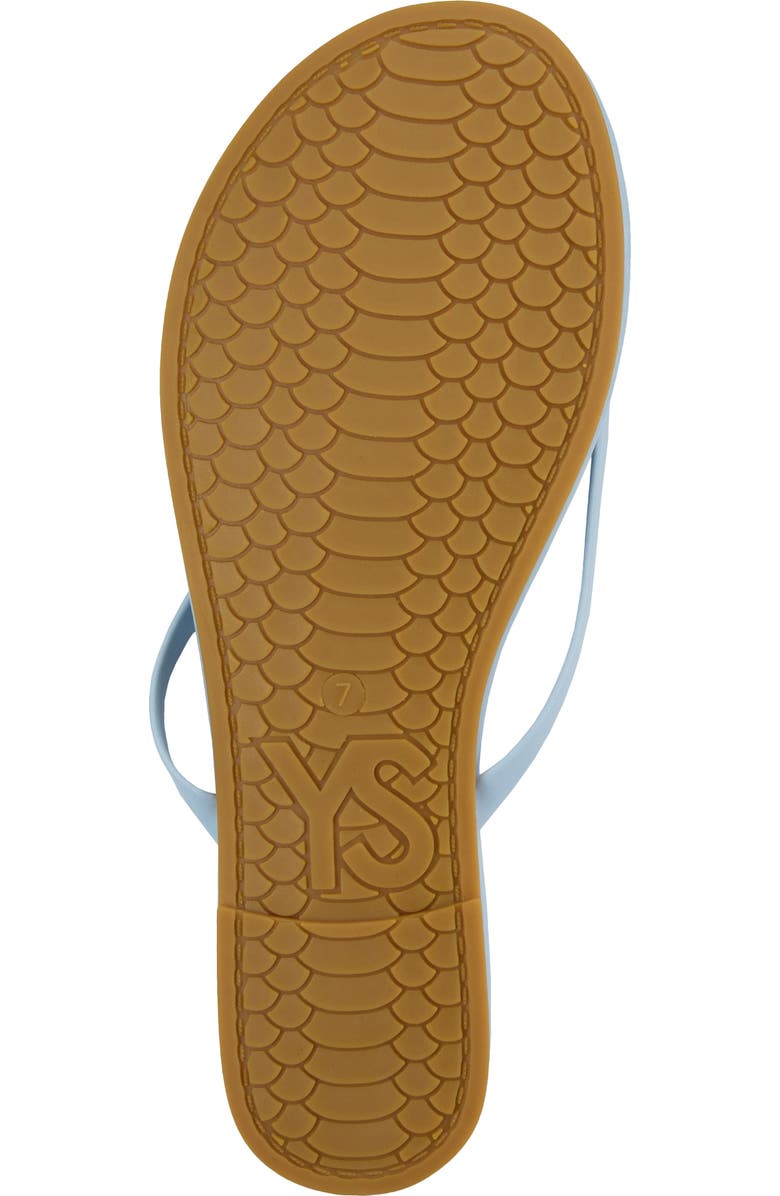 Yosi Samra Rivington Flip Flop, Alternate, color, Sky