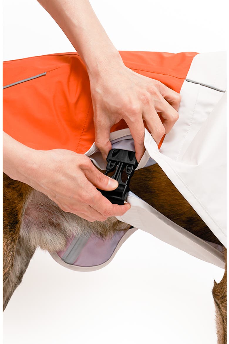Venture Pet Rain Jacket, Alternate, color, ORANGE