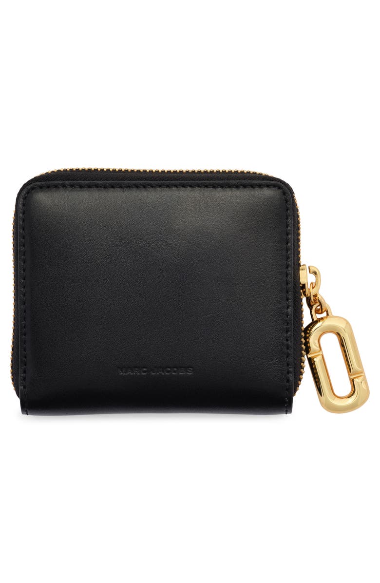 Marc Jacobs The Slim Compact Wallet, Alternate, color, Black