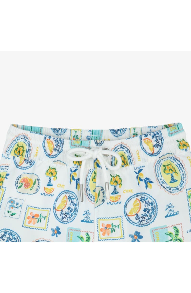 Gottex Kids Capri Vibes Boys Swim Shorts, Alternate, color, White