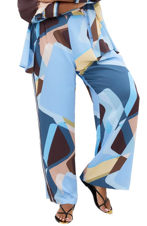 Amaya Print Wide Leg Pants