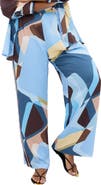 City Chic Amaya Print Wide Leg Pants