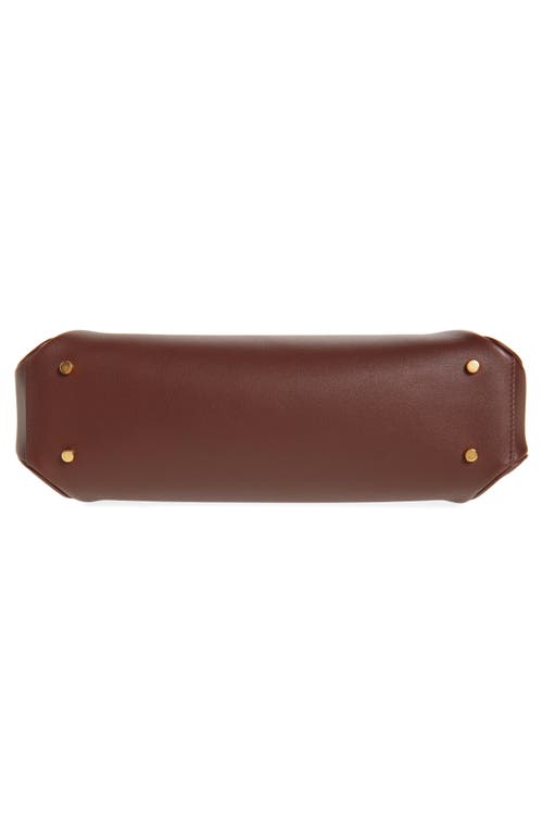 Tom Ford Medium Tara Leather Shoulder Bag In Cocoa