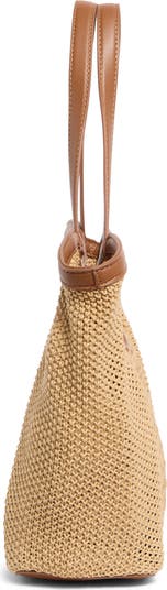 Ilsie Large Raffia Tote Bag