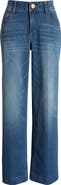 Wit & Wisdom Sam High Waist Wide Leg Jeans