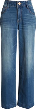 Wit & Wisdom Sam 'Ab'Solution High Waist Wide Leg Jeans