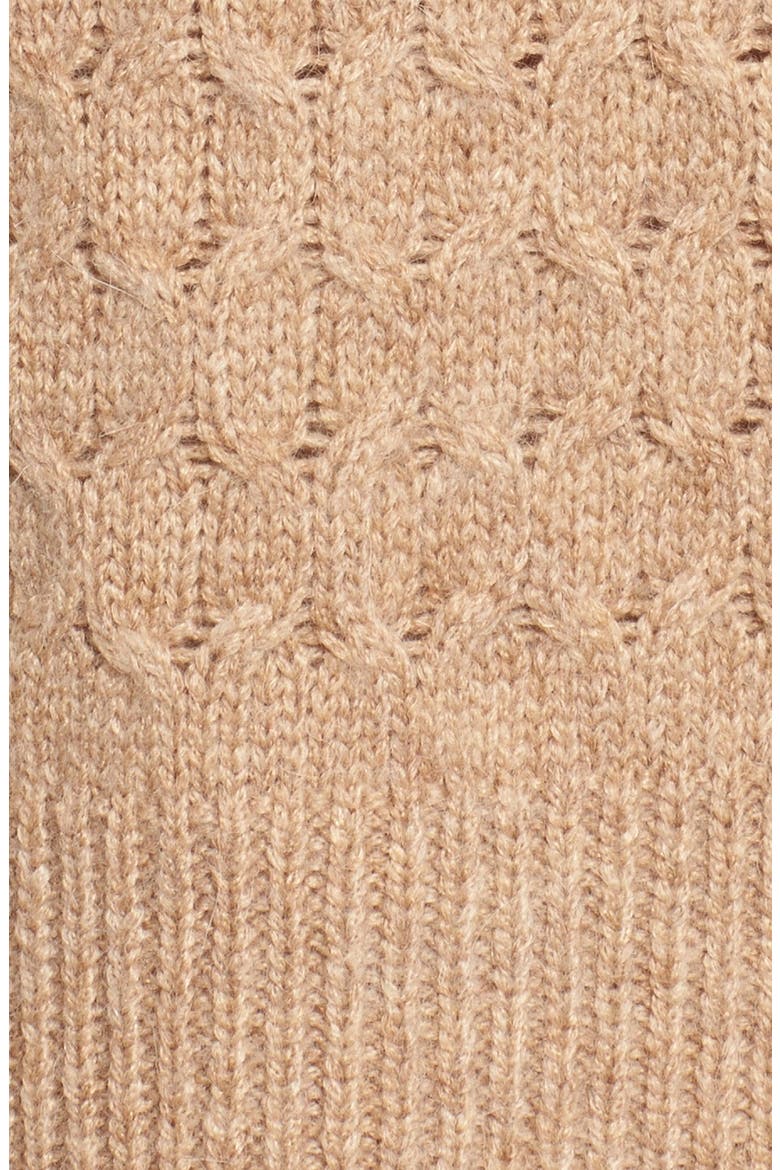'Jeannie' Turtleneck Sweater, Alternate, color, CAMEL