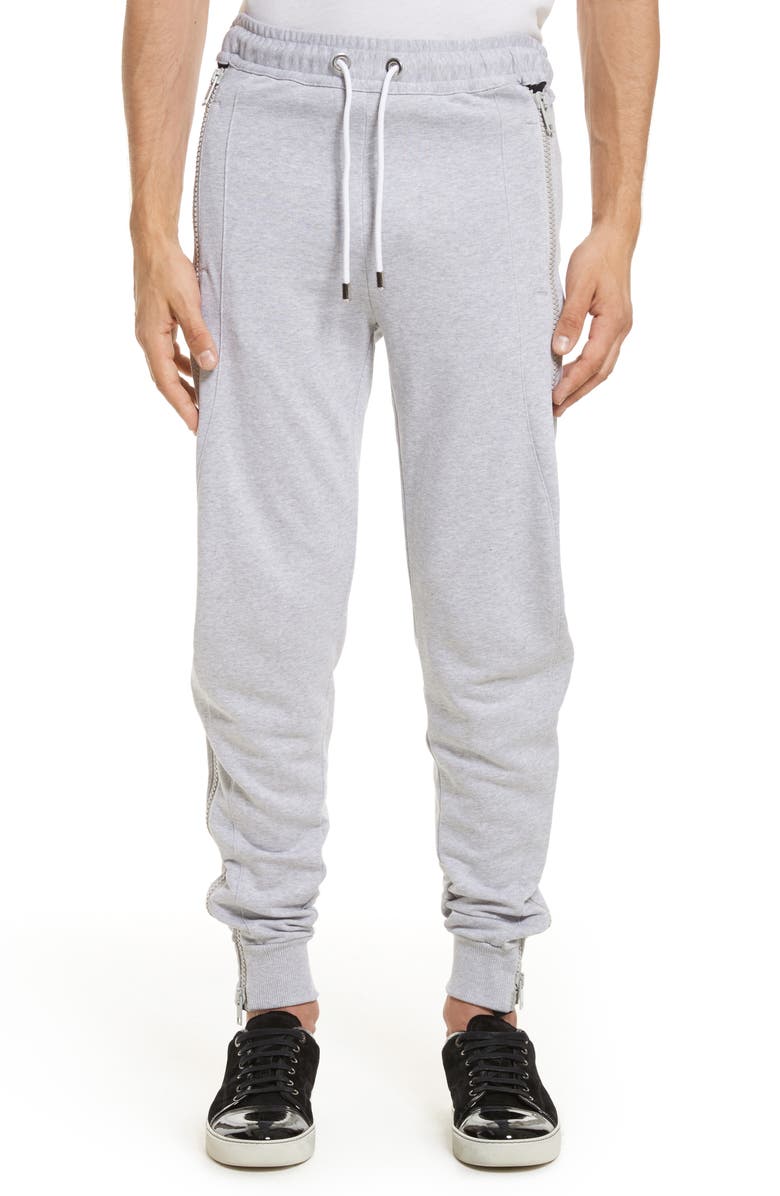 VERSUS Versace Side Zip Sweatpants, Main, color, 