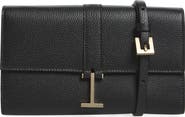 TOM FORD Kara Grain Leather Crossbody Wallet